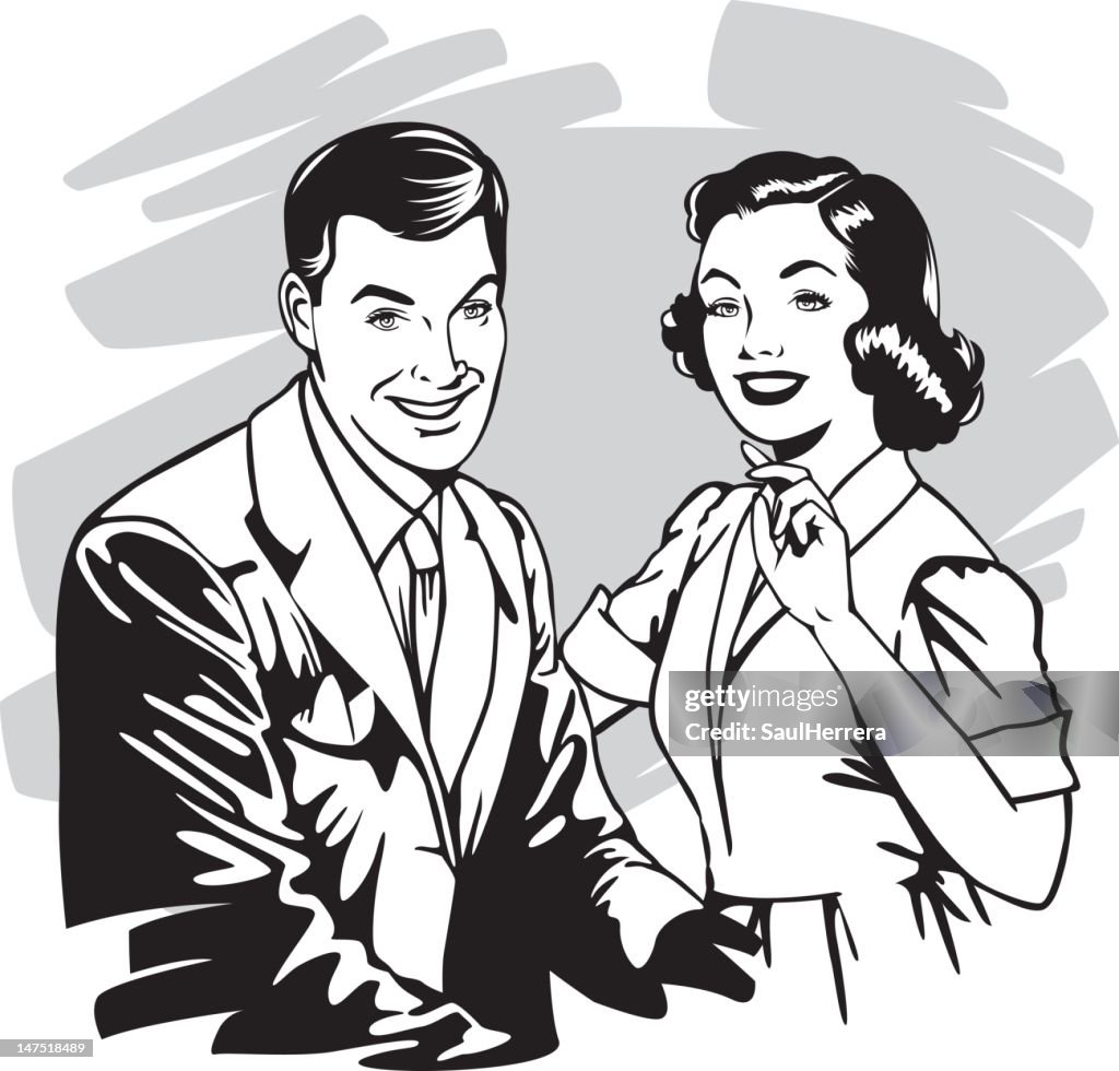 Vintage couple