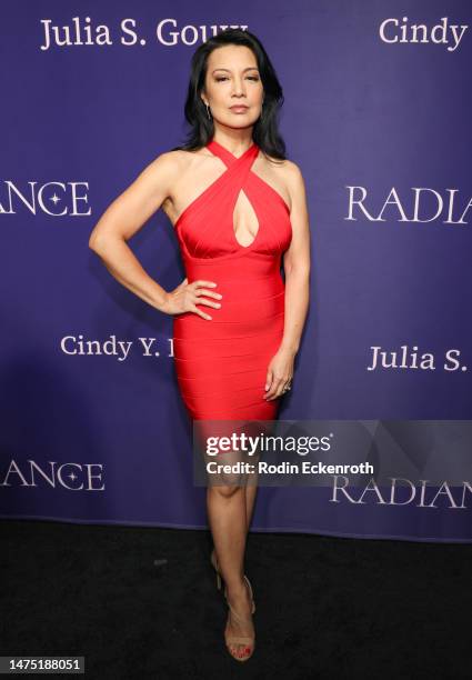 Ming-Na Wen attends the Radiance Gala presented by Cape at The Ebell Club of Los Angeles on March 21, 2023 in Los Angeles, California.