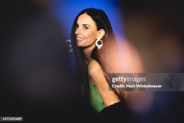 Demi Moore attends the Fashion Trust US Awards at Goya Studios on March 21, 2023 in Los Angeles, California.