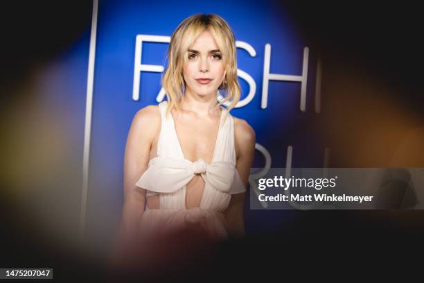 Kiernan Shipka attends the Fashion Trust US Awards at Goya Studios on March 21, 2023 in Los Angeles, California.