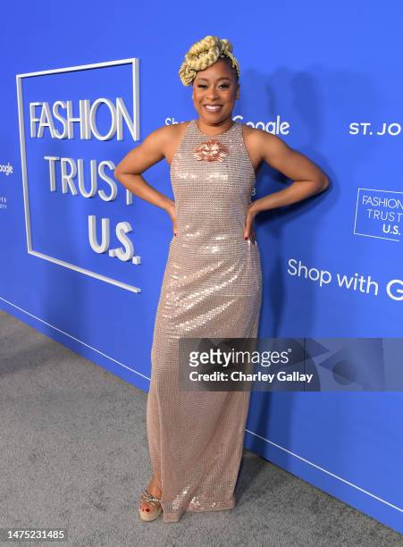Phoebe Robinson attends the Fashion Trust U.S. Awards 2023 at Goya Studios on March 21, 2023 in Los Angeles, California.