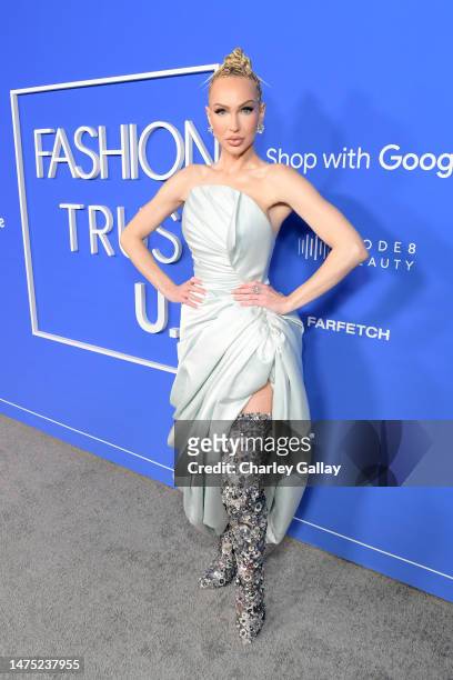 Christine Quinn attends the Fashion Trust U.S. Awards 2023 at Goya Studios on March 21, 2023 in Los Angeles, California.