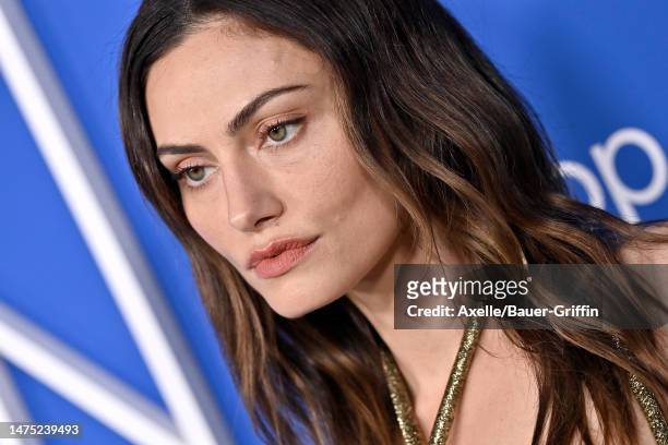 Phoebe Tonkin attends the Fashion Trust US Awards at Goya Studios on March 21, 2023 in Los Angeles, California.