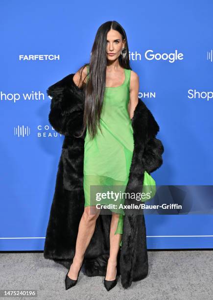 Demi Moore attends the Fashion Trust US Awards at Goya Studios on March 21, 2023 in Los Angeles, California.