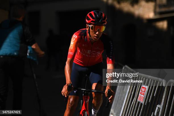 Egan Bernal of Colombia and Team INEOS Grenadiers prior to the 102nd Volta Ciclista a Catalunya 2023, Stage 3 a 180.6km stage from Olost to La Molina...