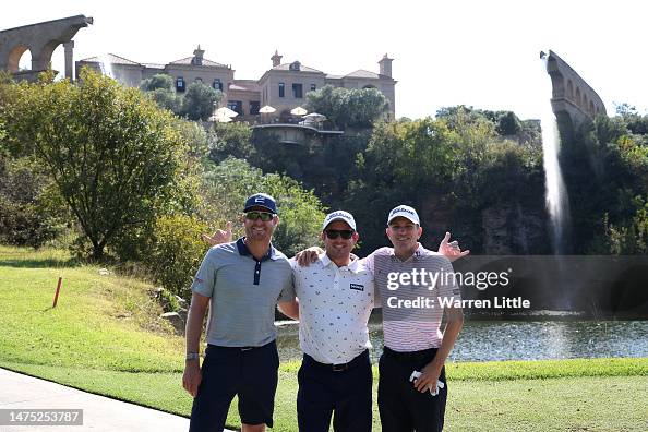 Jacques Blaauw, Merrick Bremner and Martin Rohwer of South Africa on ...