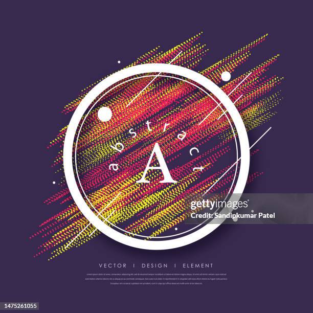 abstrakten geometrischen hintergrund. das plakat mit den flachen figuren. - tribal art stock-grafiken, -clipart, -cartoons und -symbole