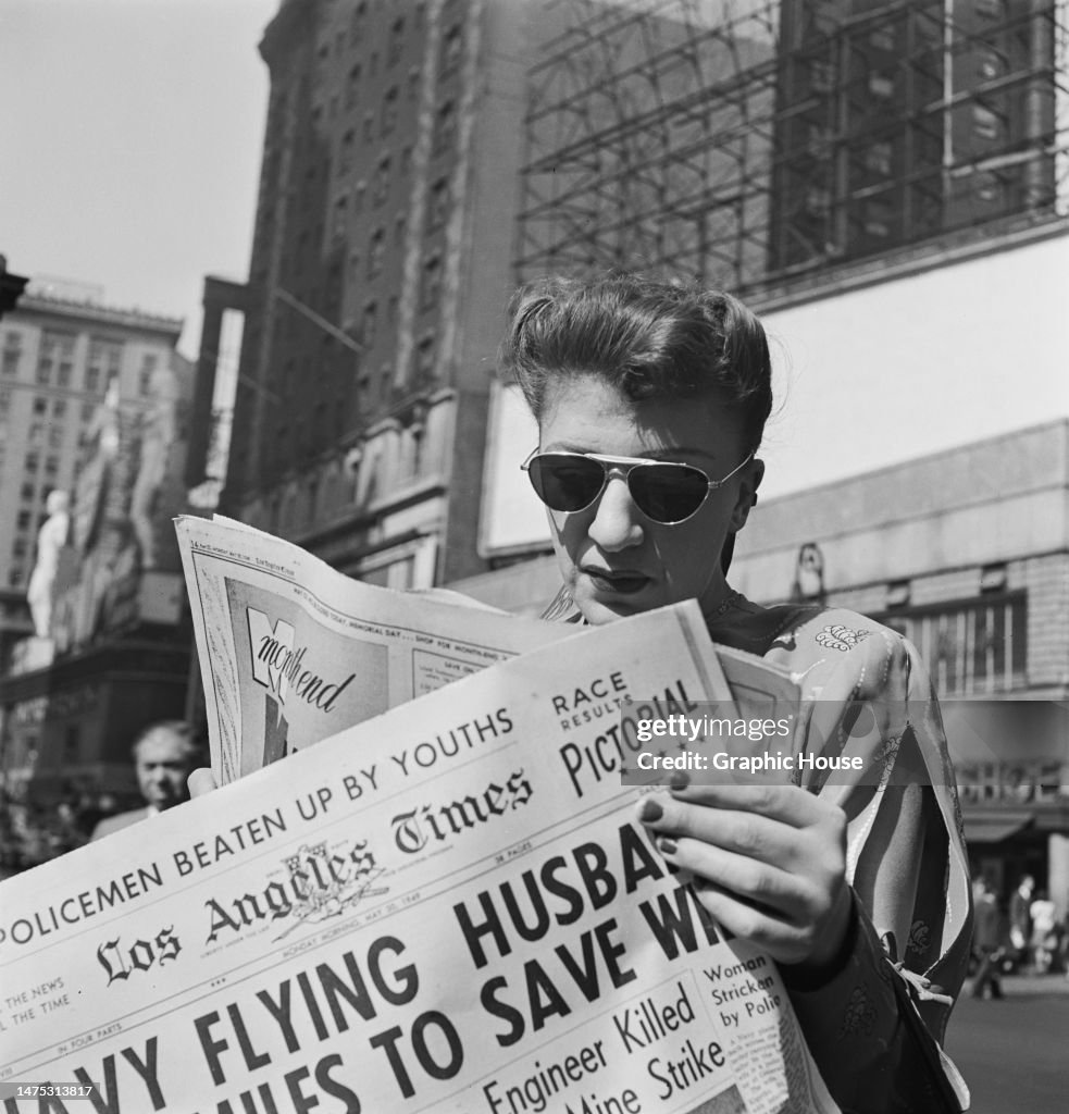 Reading The Los Angeles Times