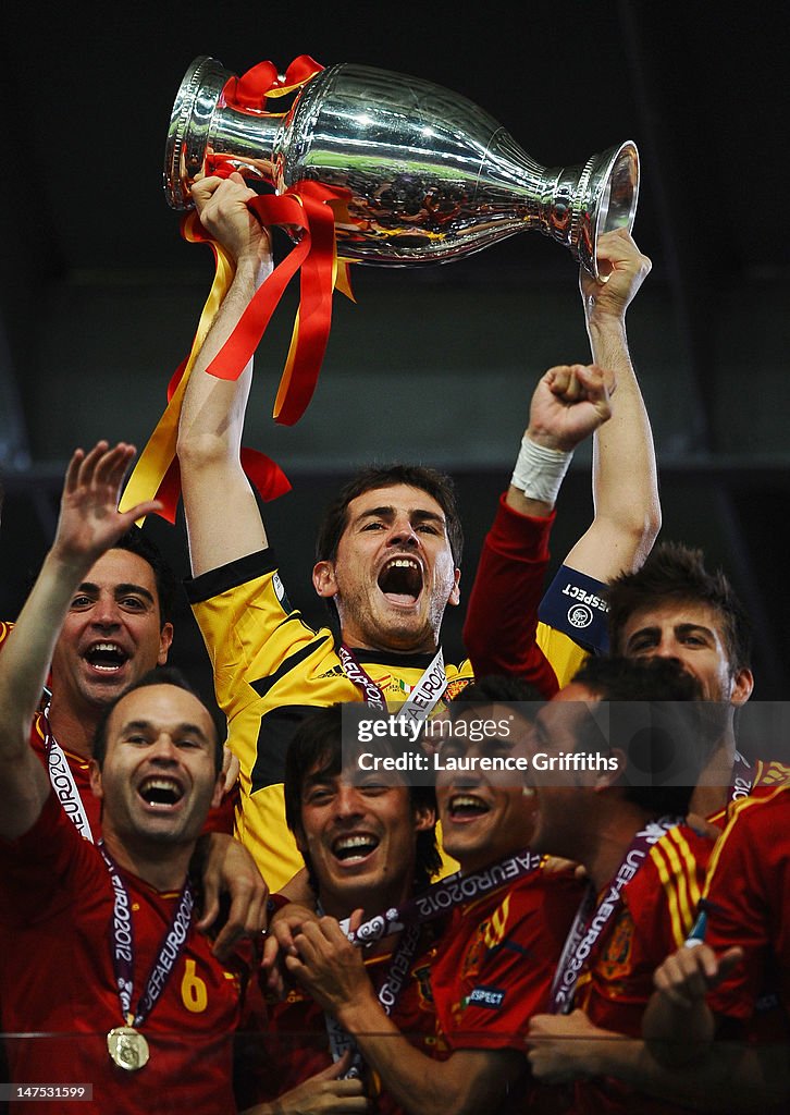 Spain v Italy - UEFA EURO 2012 Final