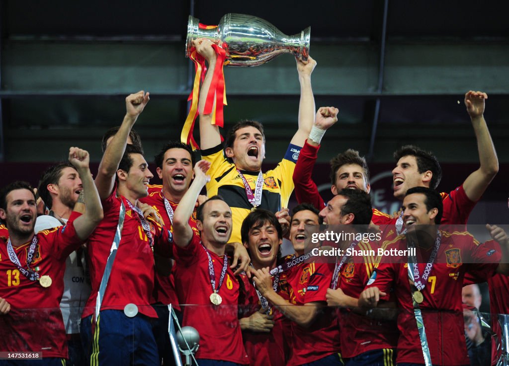Spain v Italy - UEFA EURO 2012 Final