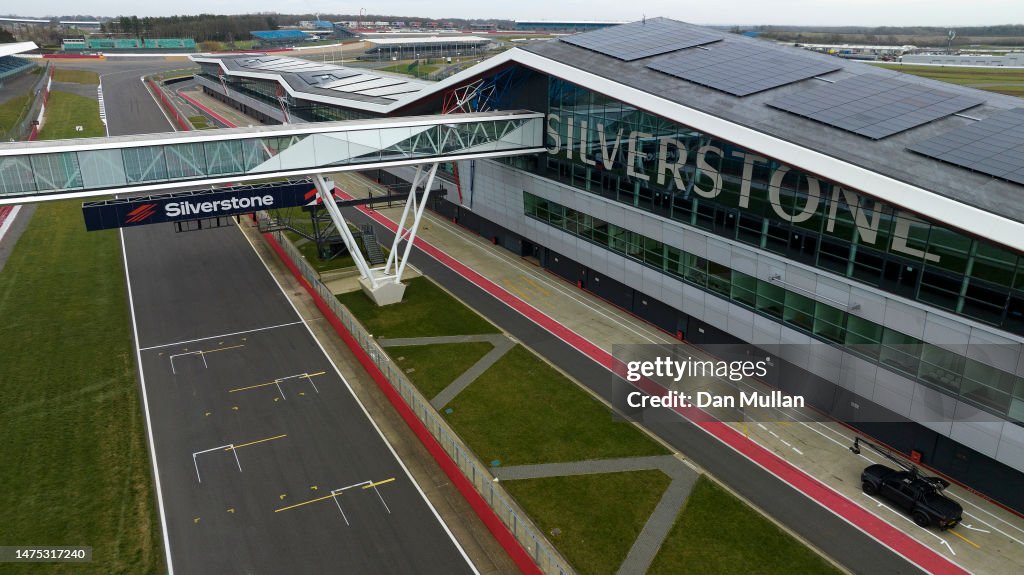 Aerial Views of Silverstone Circuit