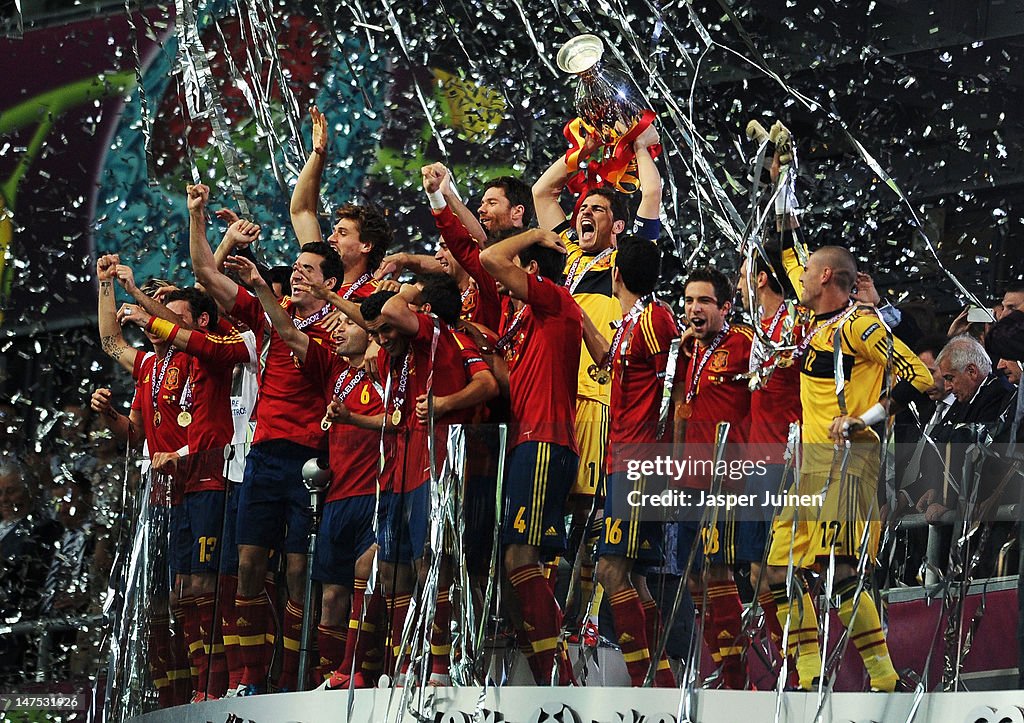 Spain v Italy - UEFA EURO 2012 Final