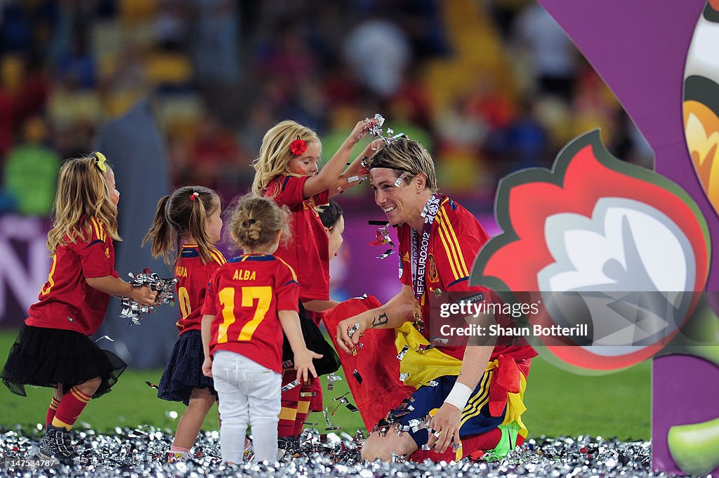 Spain v Italy - UEFA EURO 2012 Final