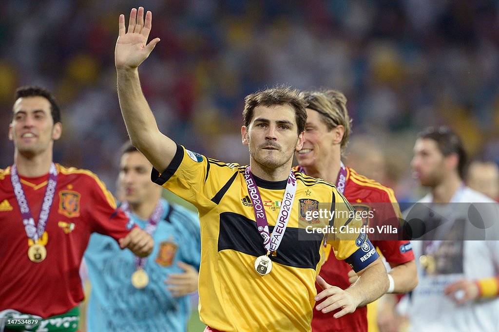 Spain v Italy - UEFA EURO 2012 Final