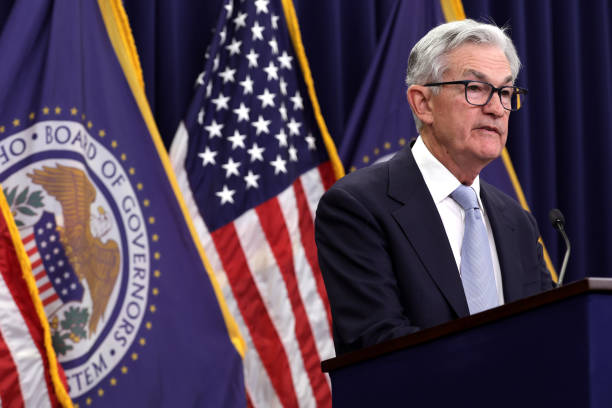 DC: Federal Reserve Chair Jerome H. Powell Holds News Conference At Federal Open Market Committee Meeting