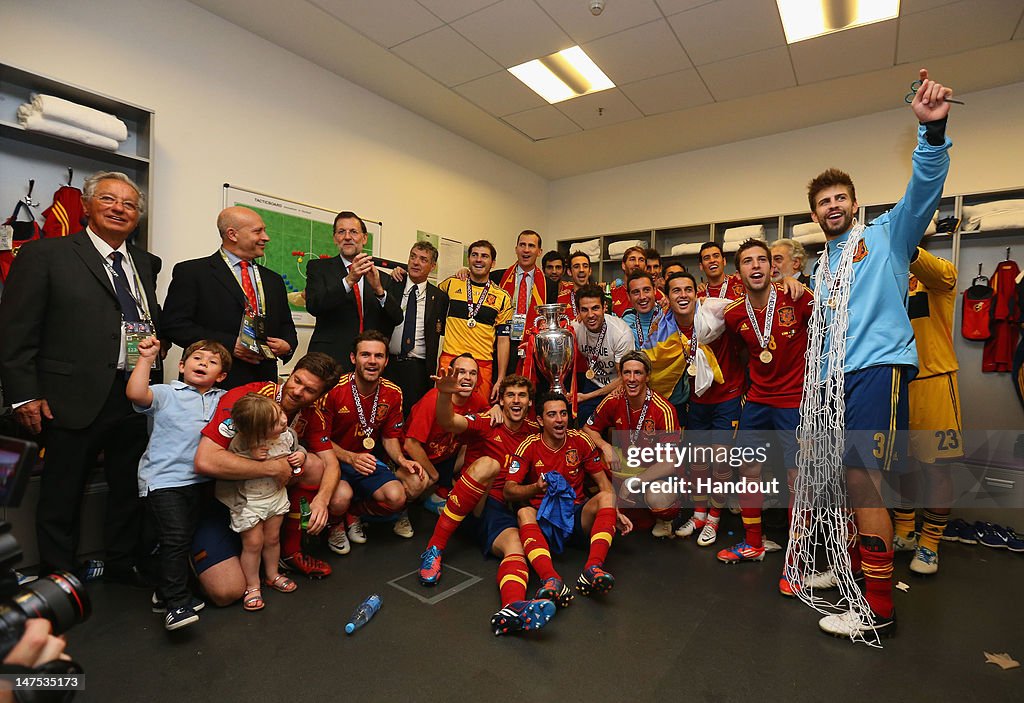 Spain v Italy - UEFA EURO 2012 Final