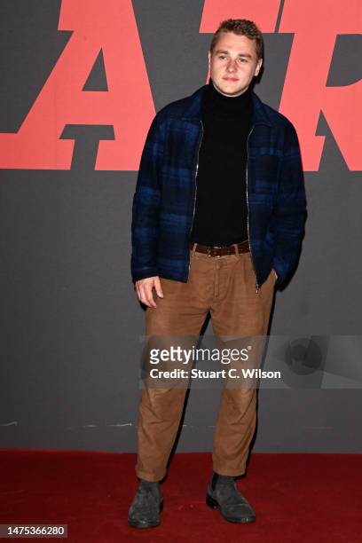 Ben Hardy attends The UK special screening of "Air" on March 22, 2023 in London, England.