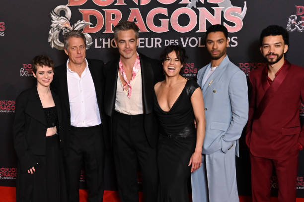 FRA: “Dungeons & Dragons: Honor Among Thieves” Premiere At Le Grand Rex