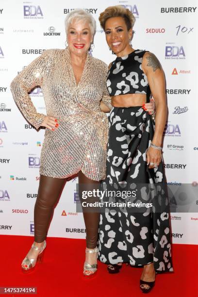 Denise Welch and Dame Kelly Holmes attend The British Diversity Awards 2023 at Grosvenor House on March 22, 2023 in London, England.