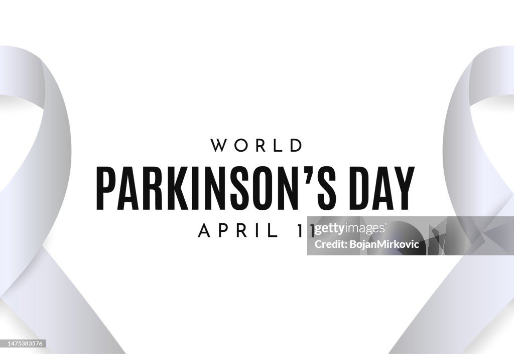 World Parkinson's Day, April 11. Vector