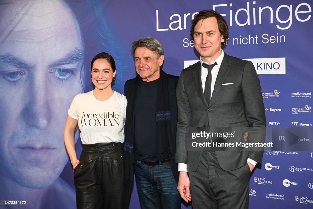 Verena Altenberger, Reiner Holzemer and Lars Eidinger attend the