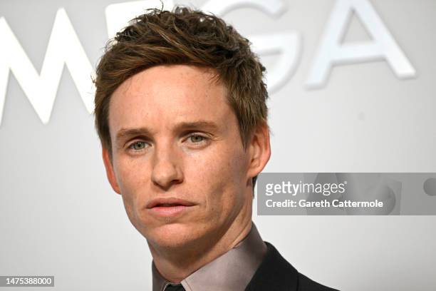 Eddie Redmayne attends the Omega Aqua Terra Shades, International Launch Event at Embankment Galleries, Somerset House on March 22, 2023 in London,...