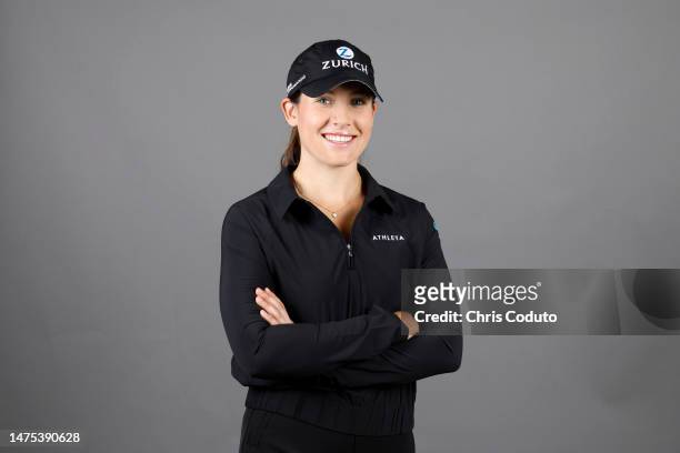 Albane Valenzuela of Switzerland poses for a portrait at Superstition Mountain Golf and Country Club on March 22, 2023 in Apache Junction, Arizona.