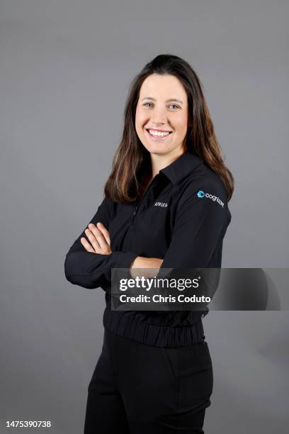 Albane Valenzuela of Switzerland poses for a portrait at Superstition Mountain Golf and Country Club on March 22, 2023 in Apache Junction, Arizona.