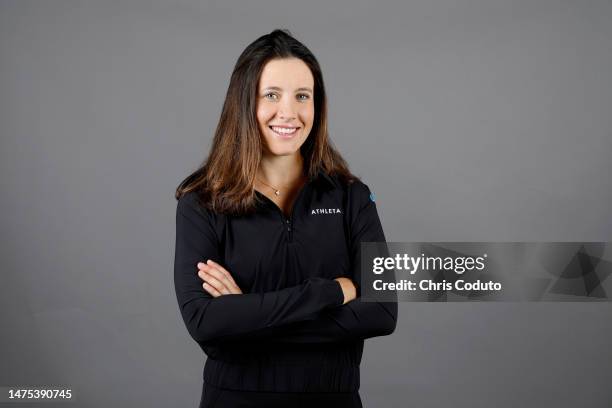 Albane Valenzuela of Switzerland poses for a portrait at Superstition Mountain Golf and Country Club on March 22, 2023 in Apache Junction, Arizona.