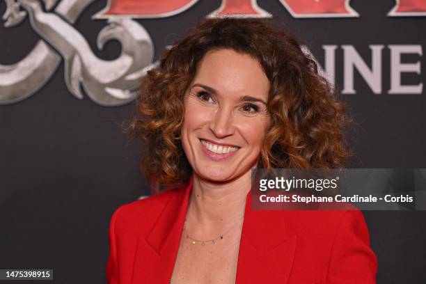 Marie-Sophie Lacarrau attends the "Dungeons & Dragons: Honor Among Thieves" Premiere at Le Grand Rex on March 22, 2023 in Paris, France.