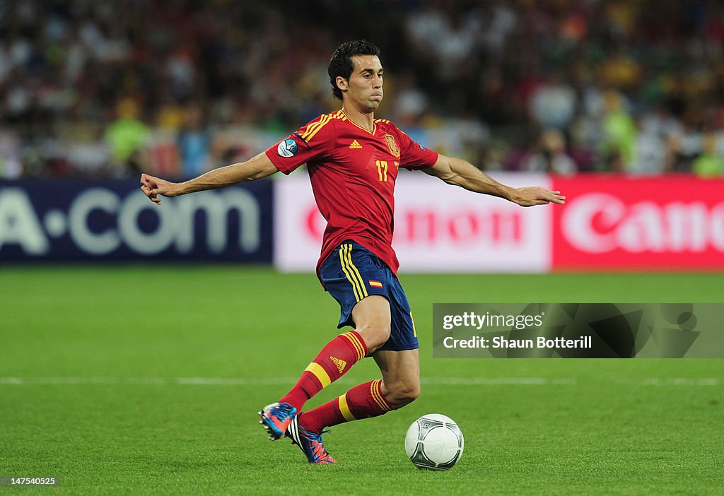 Spain v Italy - UEFA EURO 2012 Final