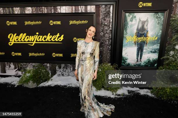 Juliette Lewis attends the World Premiere of Season Two of Showtime's "Yellowjackets" at TCL Chinese Theatre on March 22, 2023 in Hollywood,...