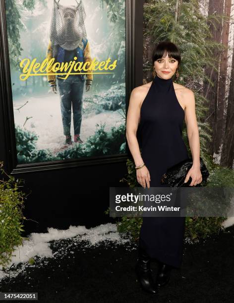 Christina Ricci attends the World Premiere of Season Two of Showtime's "Yellowjackets" at TCL Chinese Theatre on March 22, 2023 in Hollywood,...