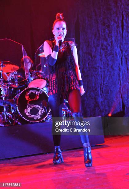 Garbage Drummer 49 Garbage Play Carling Academy Brixton Stock Photos, High-Res Pictures ...