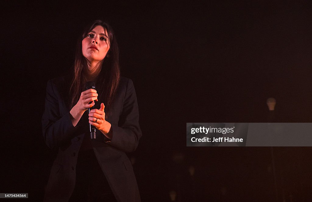 Singer Gracie Abrams performs at The Fillmore Charlotte on March 22 ...