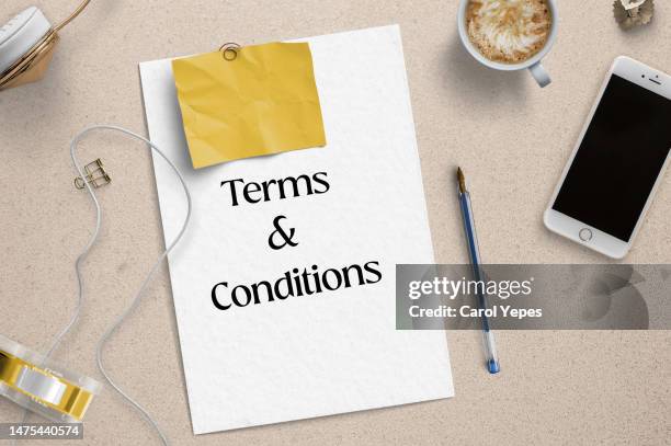 terms and conditions - terms and conditions stock pictures, royalty-free photos & images