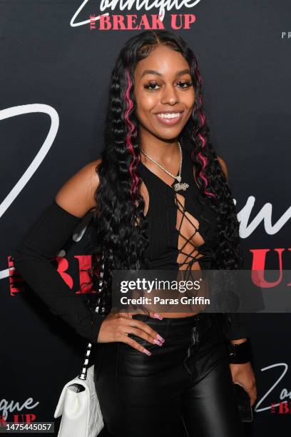 Bahja Rodriguez attends Zonnique's "The Break Up" EP release party on March 22, 2023 at Trap Music Museum in Atlanta, Georgia.