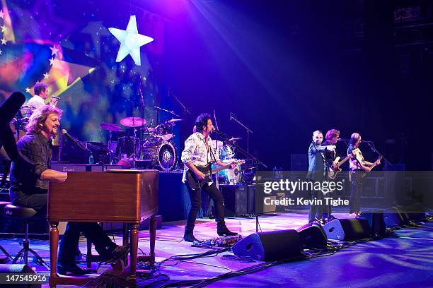 Ringo Starr and his All-Starr Band perform at Ruth Eckerd Hall on July 1, 2012 in Clearwater, Florida.