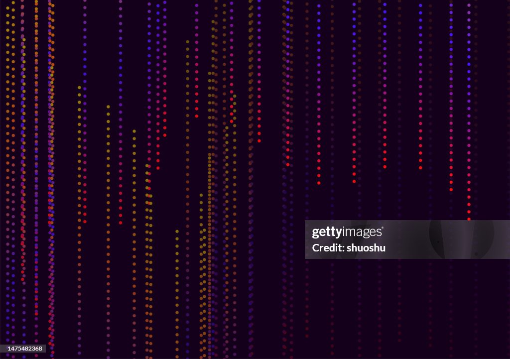 Abstract neon flowing sound wave rhythm dynamic stripe technology pattern background