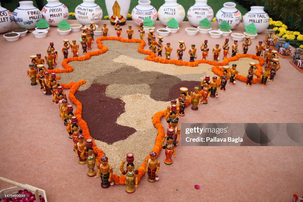 Displays At Global Conference of Millets
