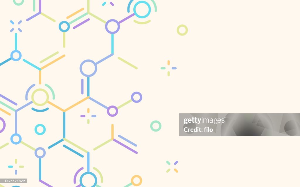 Science Chemical Molecule Compound Abstract Background