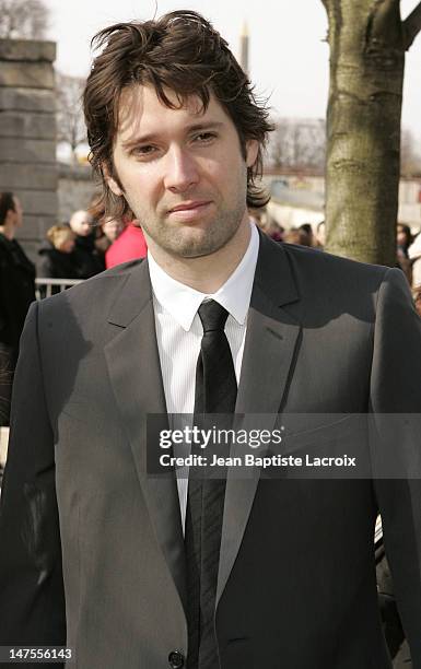 Bart Freundlich during Paris Fashion Week - Ready to Wear - Fall/Winter 2005 - Dior - Front Row and Arrivals in Paris, France.