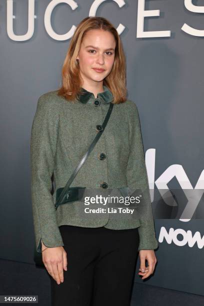Clara Rugaard attends a special screening of "Succession" Season 4 at the British Museum on March 23, 2023 in London, England.