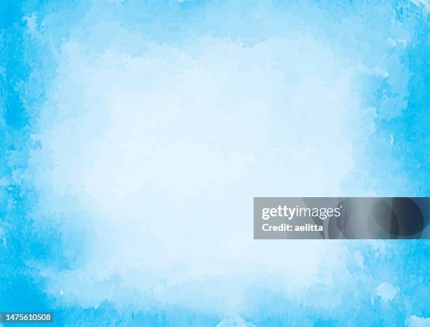 abstract blue watercolor background. - light blue watercolor stock illustrations
