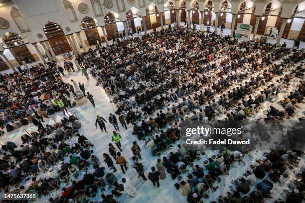 The mosque organizes a collective Iftar for the second year for foreign students, at the rate of 4,000 meals per day, with a total of 120,000 meals...