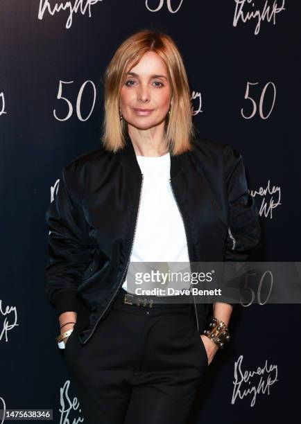 Louise Redknapp attends Beverley Knight's 50th birthday show at Lafayette on March 23, 2023 in London, England.
