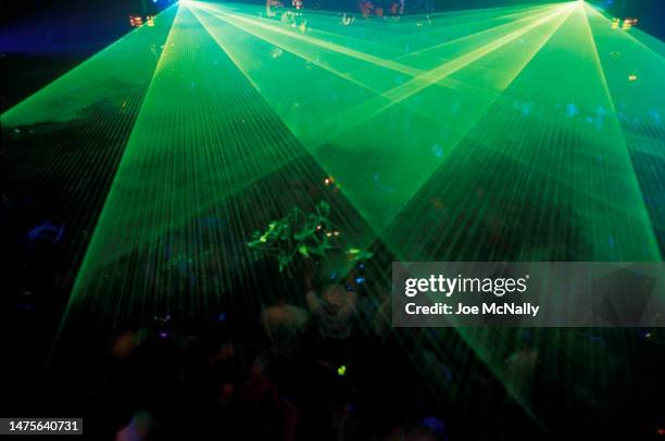 "Raves" would be incomplete without the laser light shows that set the mood.