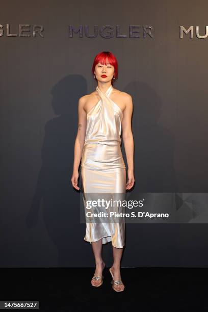 Judy Wu attends the Angel Elixir By Mugler Party on March 23, 2023 in Milan, Italy.