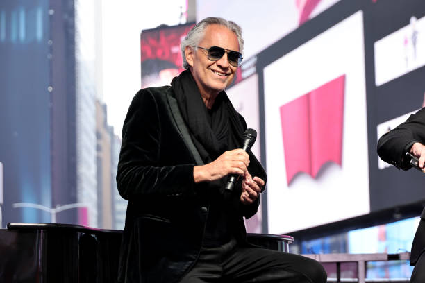 NY: Andrea Bocelli And Trinity Broadcasting Network Celebrate The Premiere Of "THE JOURNEY: A Music Special From Andrea Bocelli"