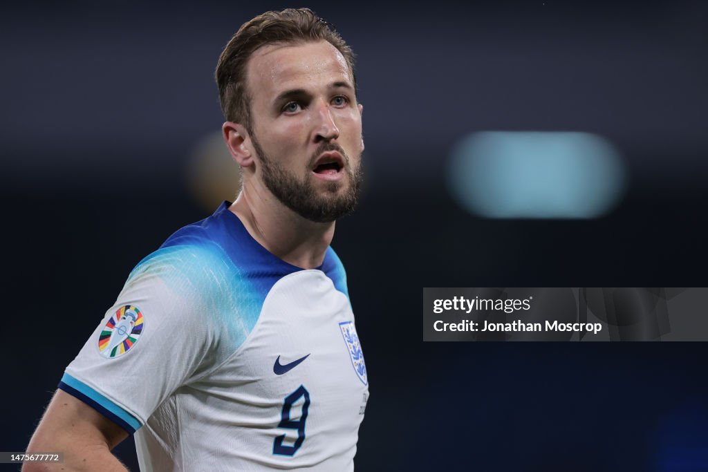 Harry Kane of England during the UEFA EURO 2025 qualifying round